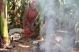 Ethiopia - Preparazione del kotcho pane tradizionale - 07